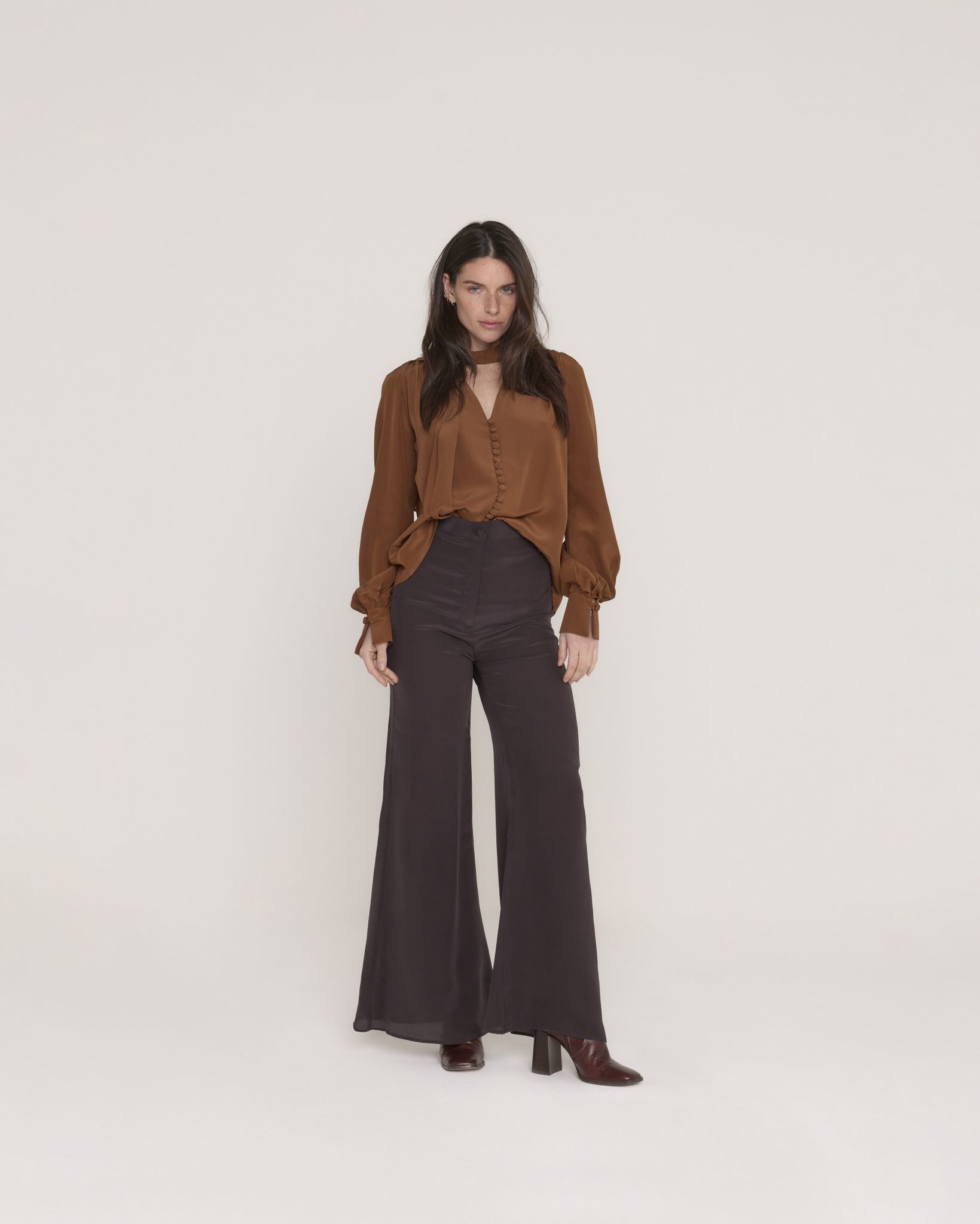 pantalon soie claudia
