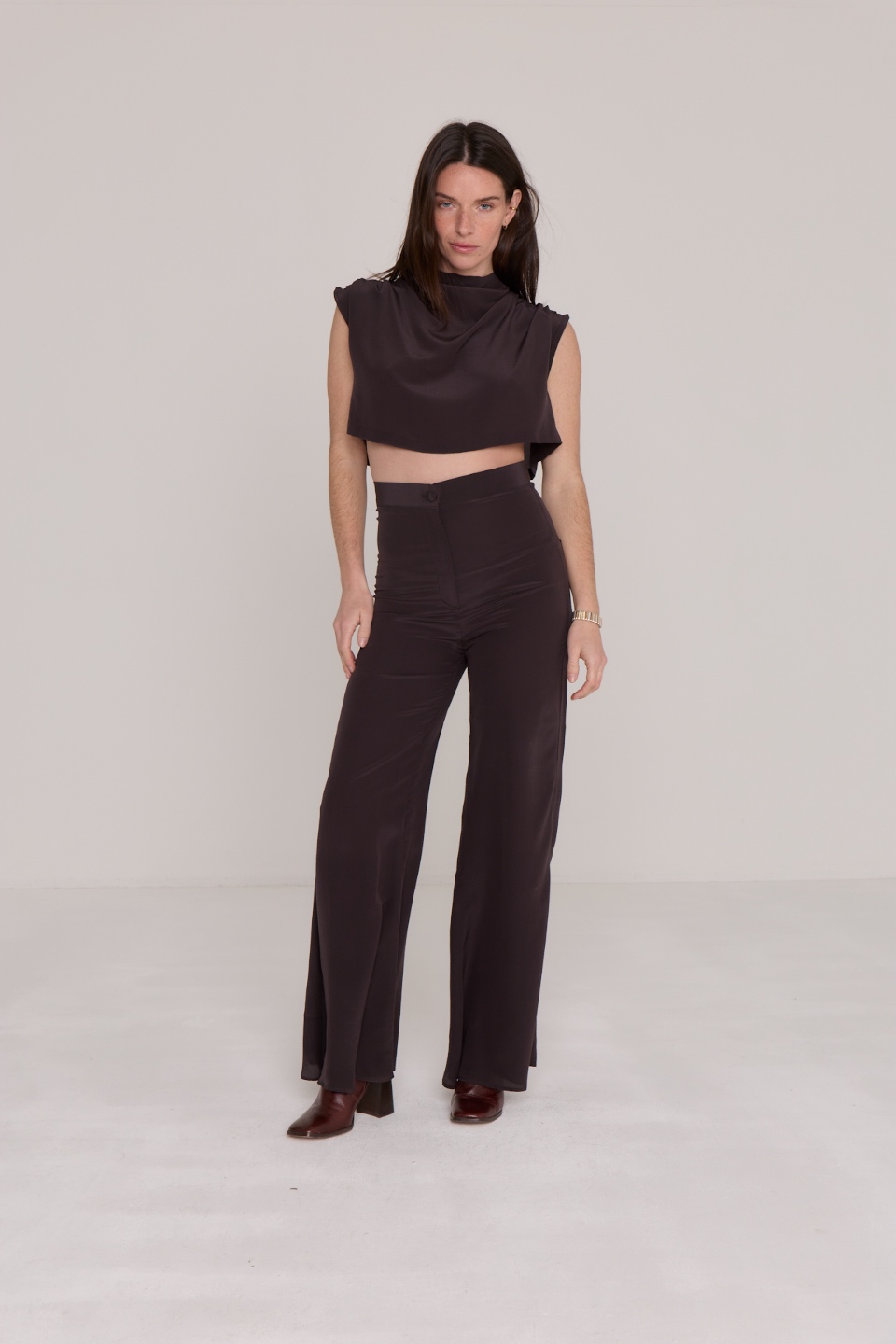 pantalon soie claudia