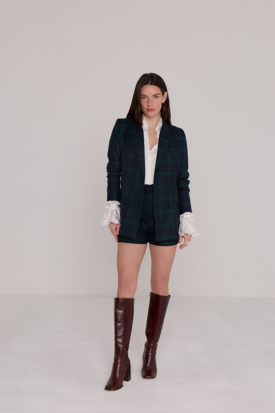 sophia short tartan