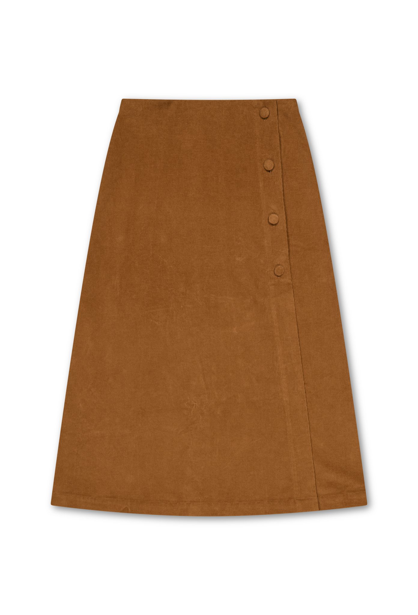 jupe faye velours de coton cotelé